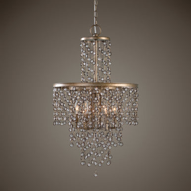 Uttermost Valka 6 Light Crystal Chandelier 21288