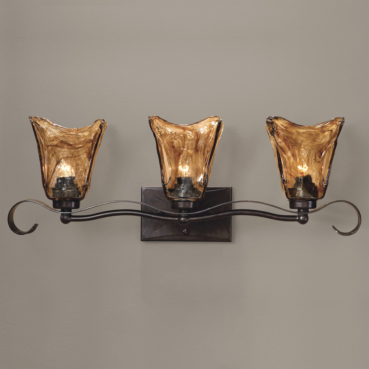 Uttermost Vetraio 3 Light Bronze Vanity Strip 22801