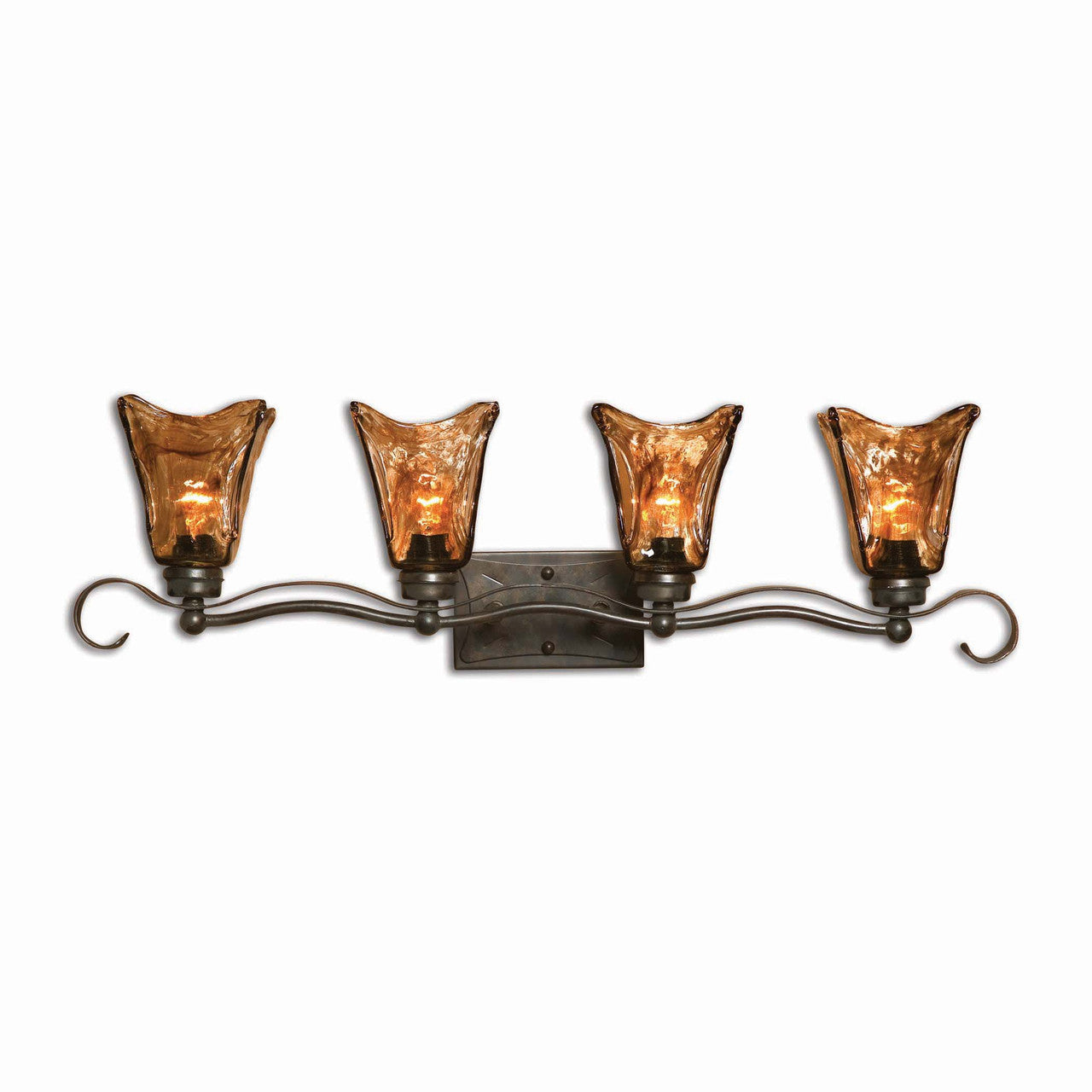 Uttermost Vetraio 4 Light Bronze Vanity Strip 22845