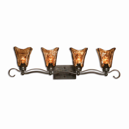 Uttermost Vetraio 4 Light Bronze Vanity Strip 22845