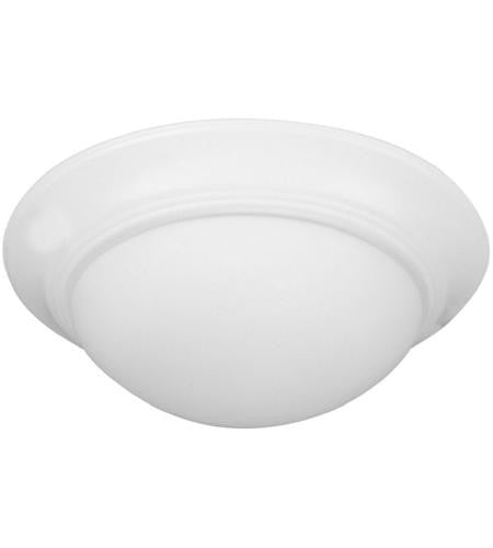 Craftmade 2 Light Elegance Bowl Fan Light Kit - W in White LKE53-W-LED