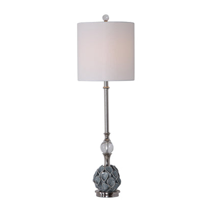 Uttermost Elody Blue Gray Buffet Lamp 29674-1