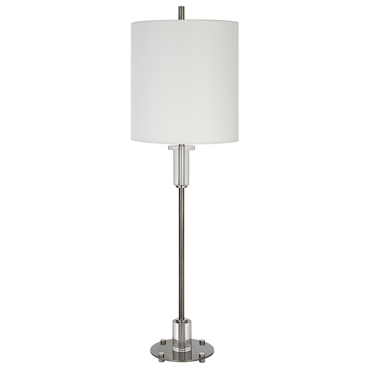 Uttermost Aurelia Steel Buffet Lamp 29875-1