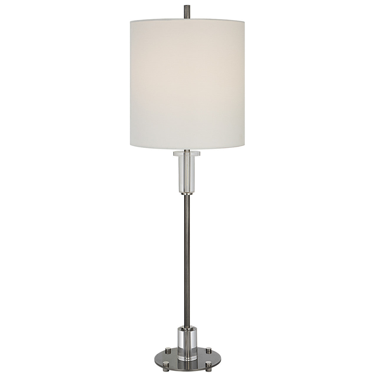 Uttermost Aurelia Steel Buffet Lamp 29875-1