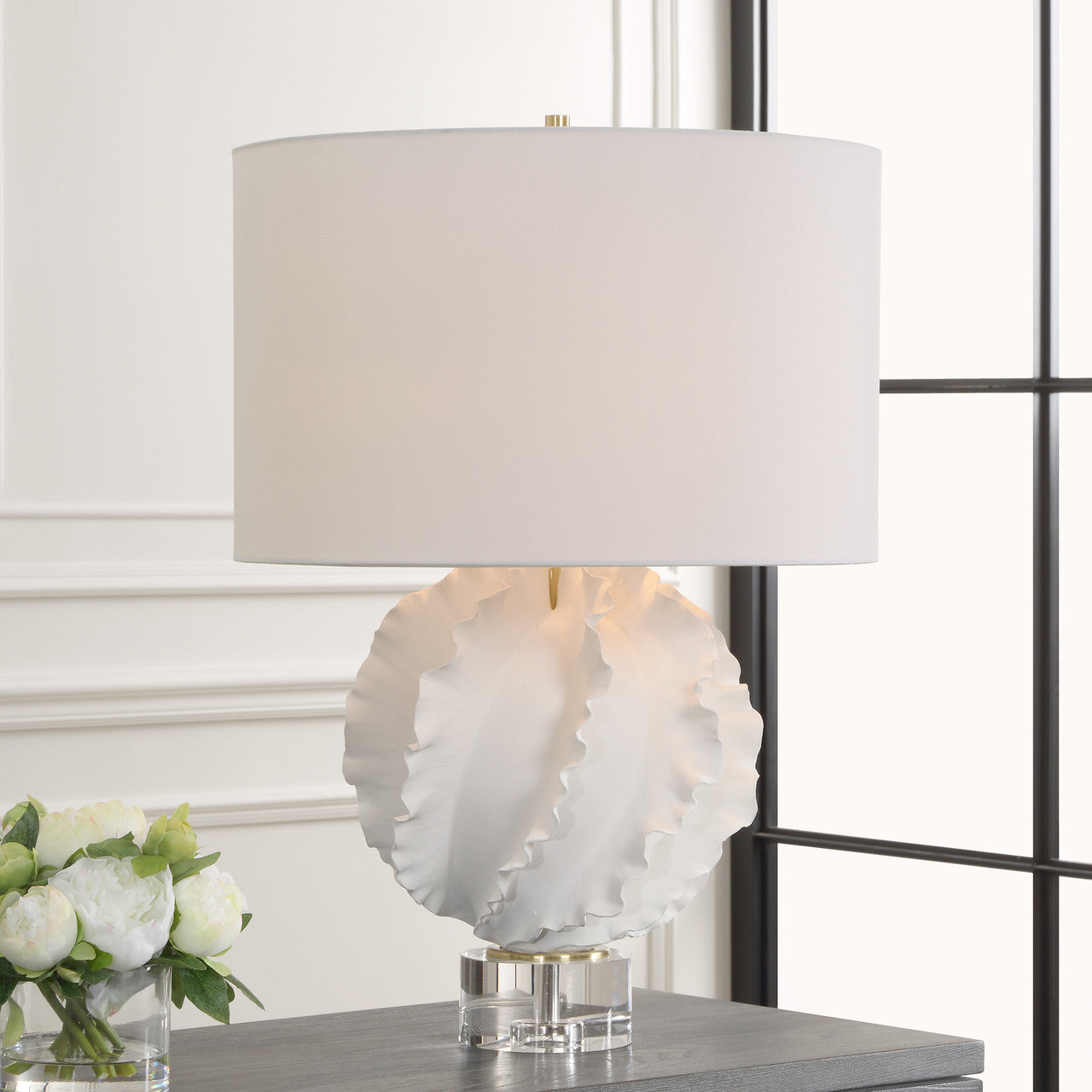 Uttermost Saylor White Table Lamp 30292