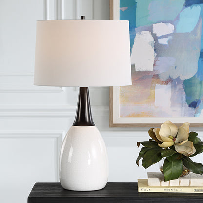 Uttermost Fralin White Table Lamp 30355