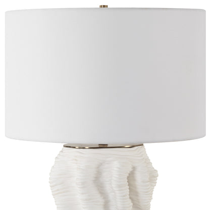 Uttermost Stratified White Table Lamp 30296-1