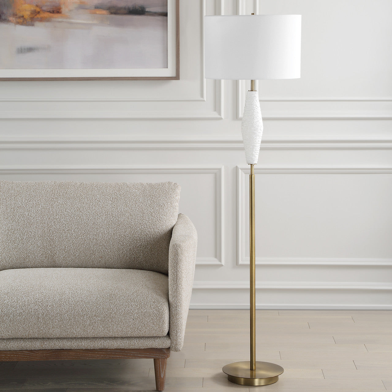 Uttermost Quite The Buzz Floor Lamp 30352