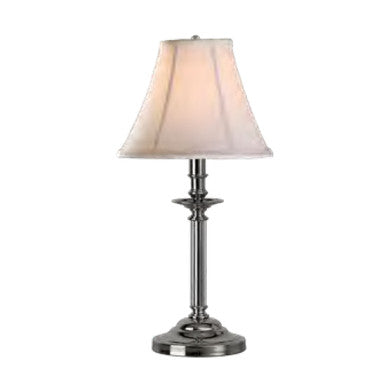 Lite Master Carleigh Table Lamp in Chrome on Solid Brass with Crystal T4734CR-SL