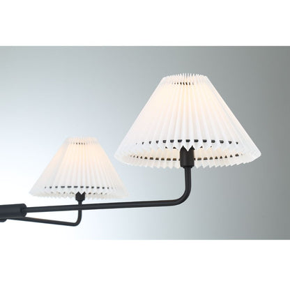 Meridian Lite Trends 4-Light Chandelier in Matte Black M100121MBK