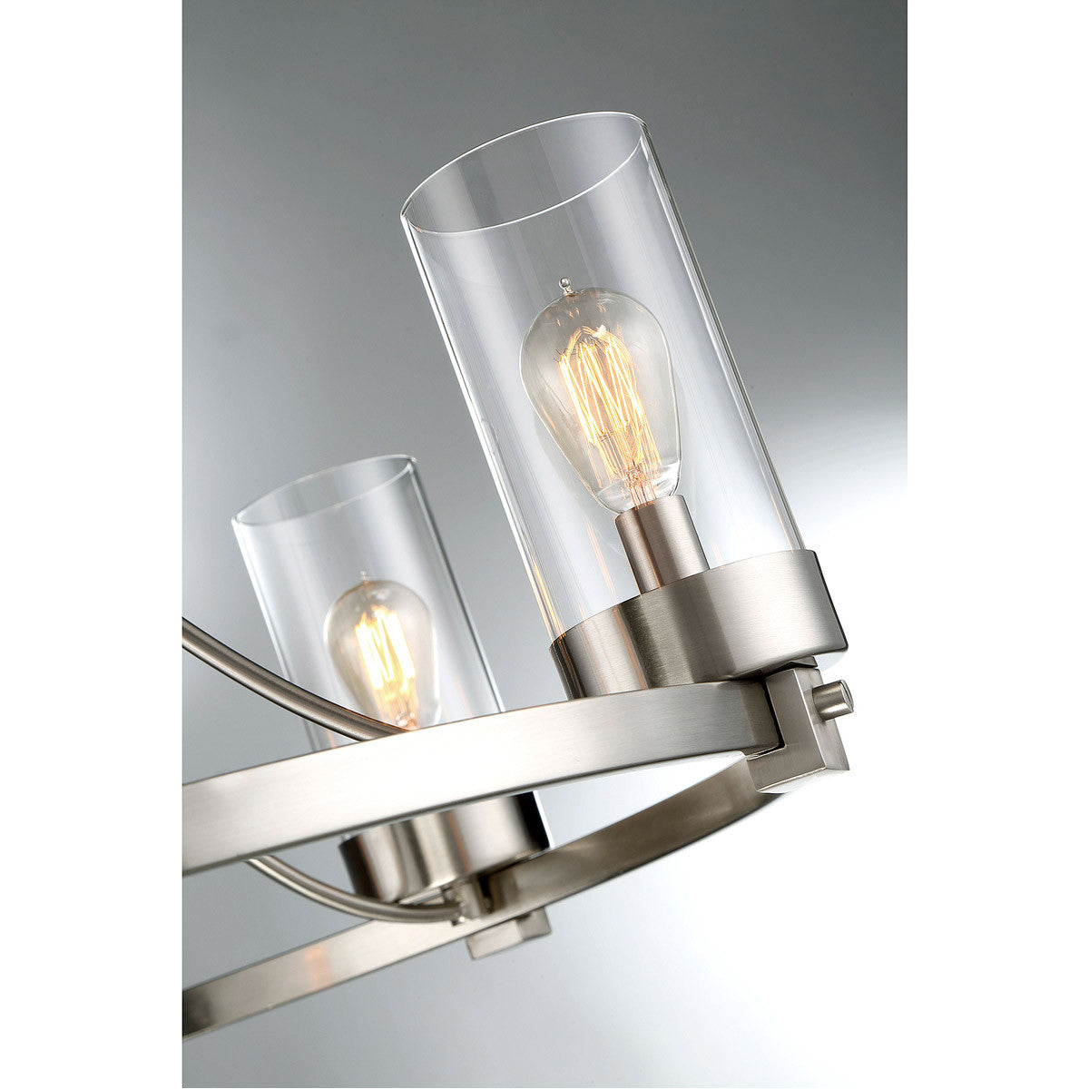 Meridian Lite Trends 5-Light Chandelier in Brushed Nickel M10018BN