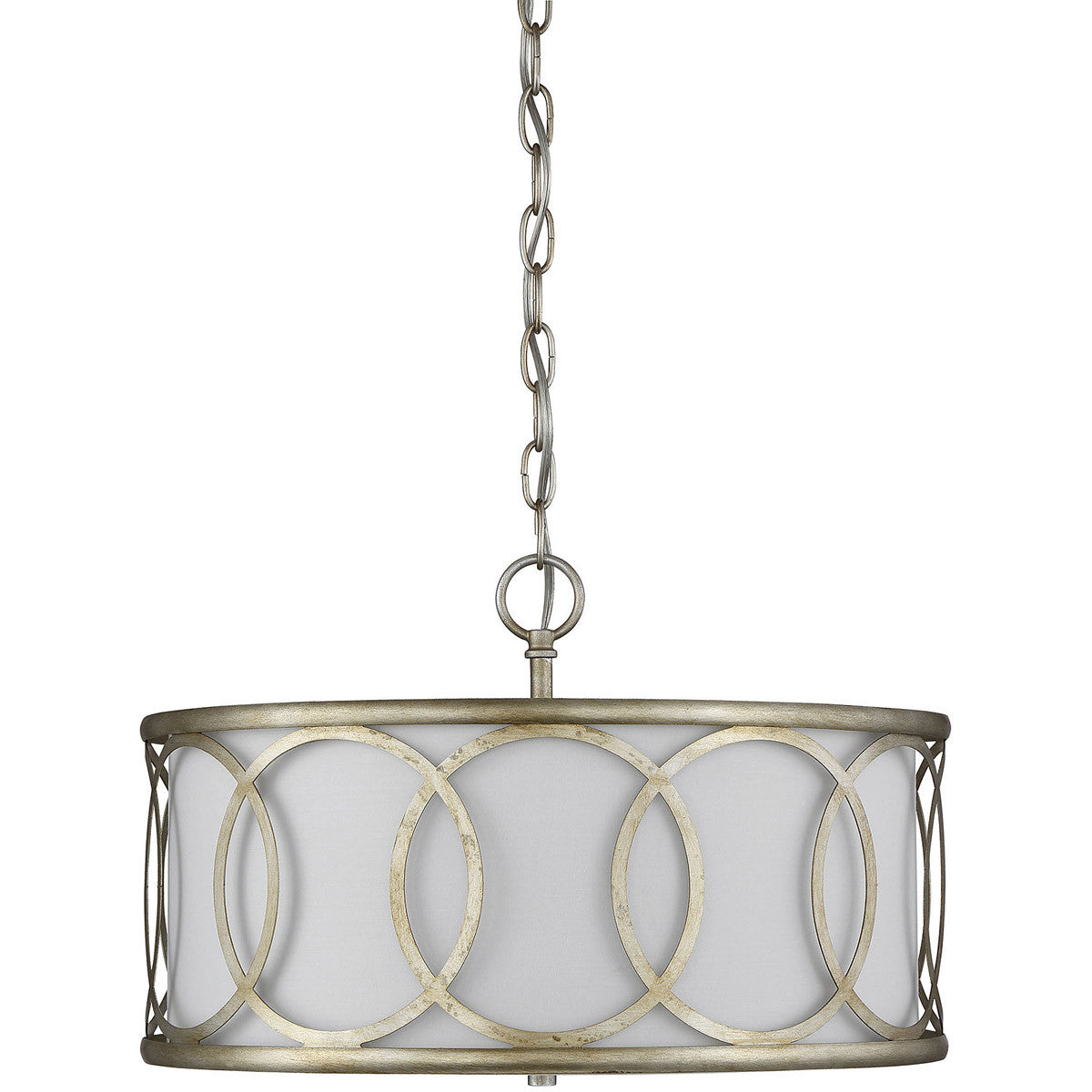 Meridian Lite Trends 3-Light Pendant in Argentum M10032ARG