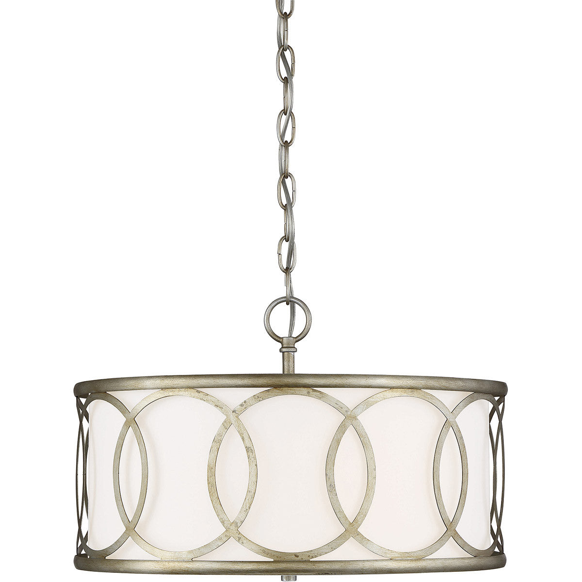 Meridian 3-Light Pendant in Argentum M10032ARG