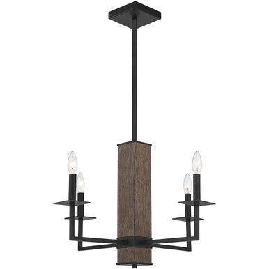 Meridian Lite Trends 4-Light Chandelier in Remington M10089DG