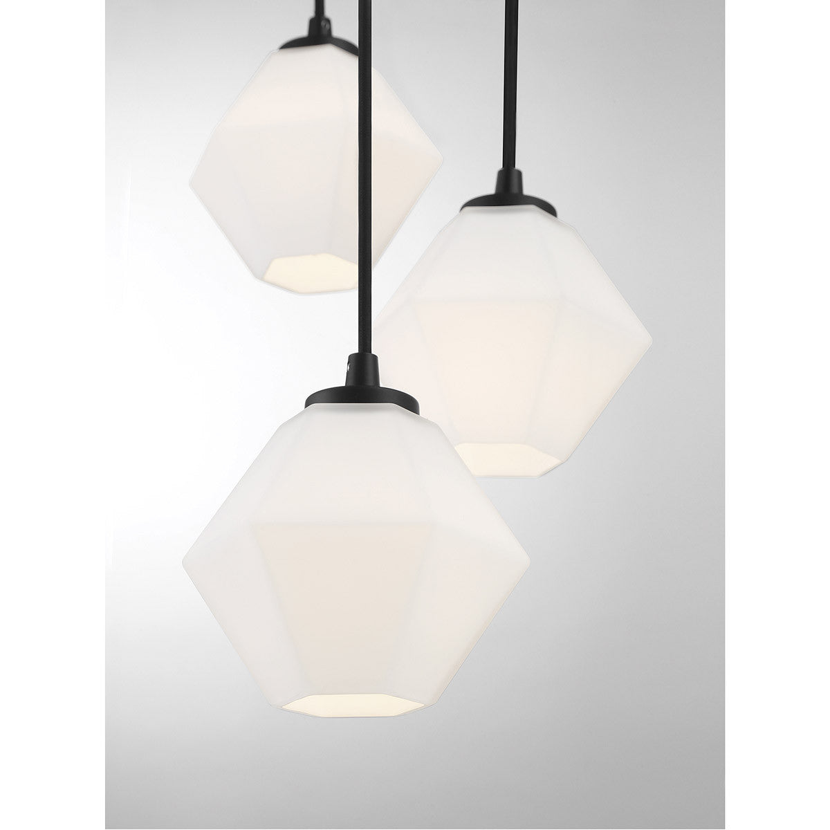 Meridian Lite Trends 5-Light Chandelier in Matte Black M10094MBK