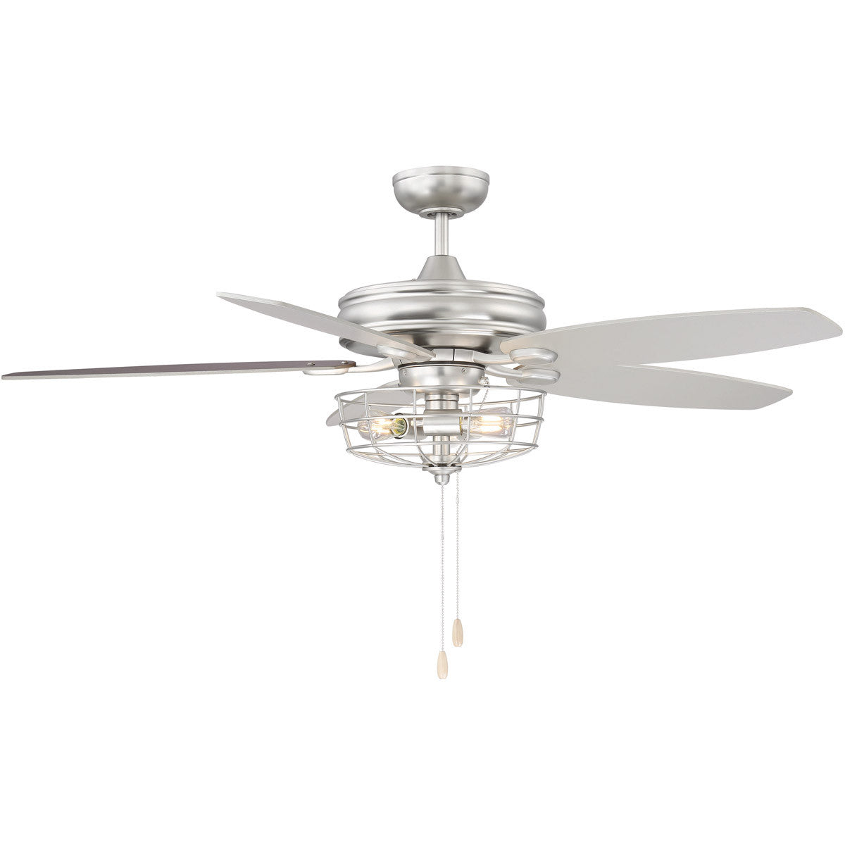 Meridian Lite Trends 52" 3-Light Ceiling Fan in Brushed Nickel M2006BN