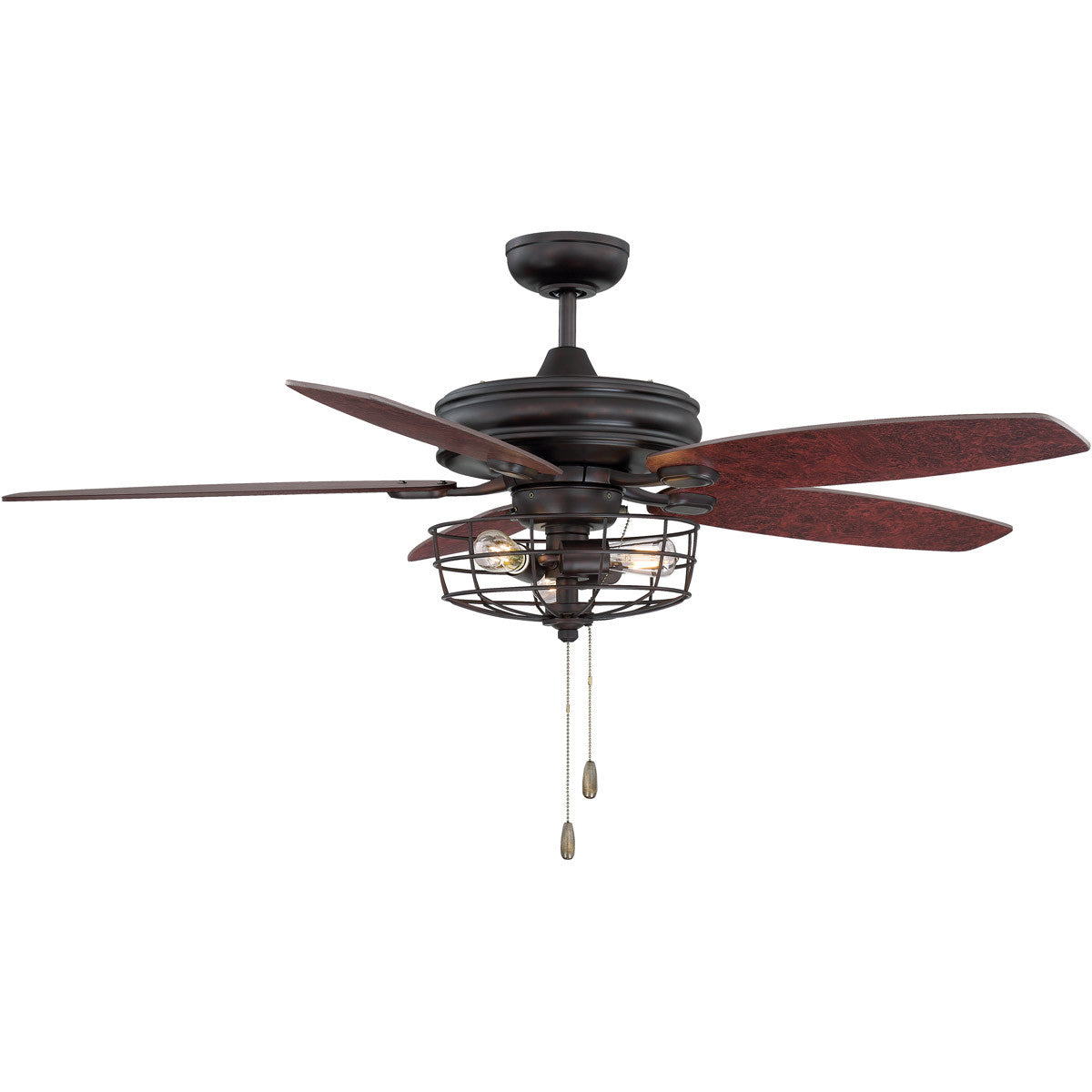 Meridian Lite Trends 52" 3-Light Ceiling Fan in Oil Rubbed Bronze M2006ORB