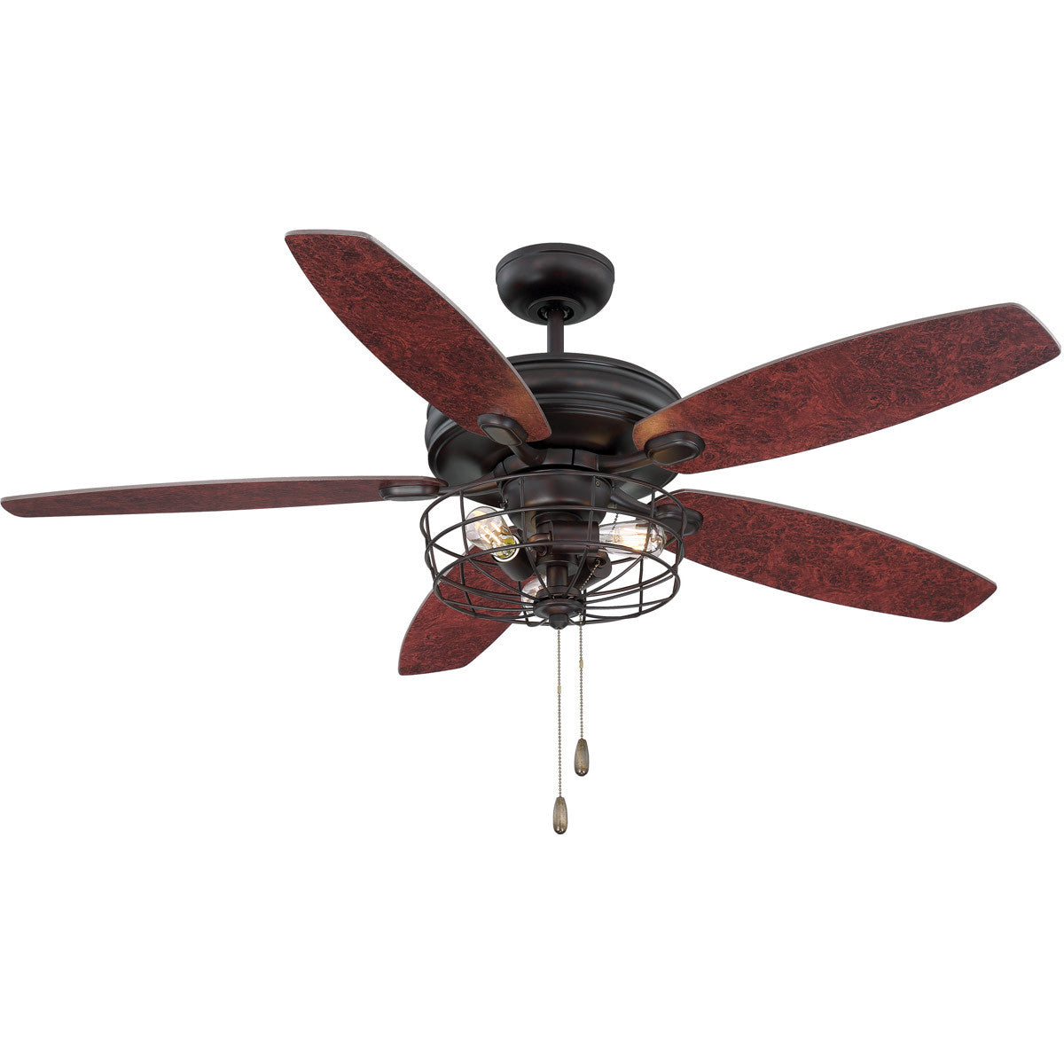 Meridian Lite Trends 52" 3-Light Ceiling Fan in Oil Rubbed Bronze M2006ORB