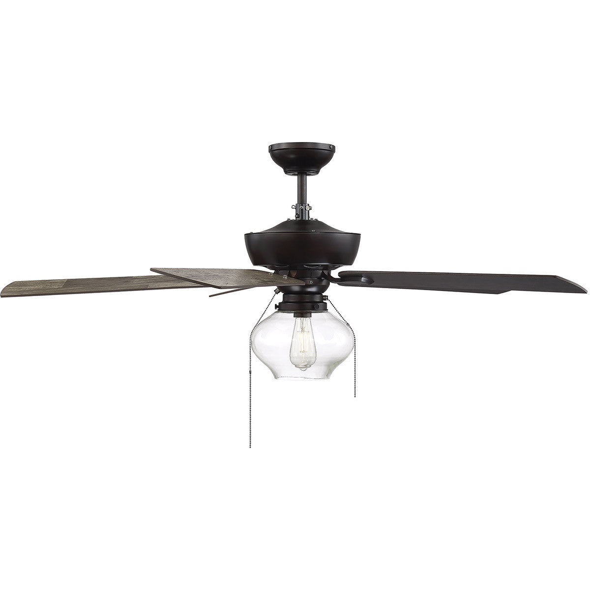 Meridian Lite Trends 52" 1-Light Ceiling Fan in Oil Rubbed Bronze M2009ORB