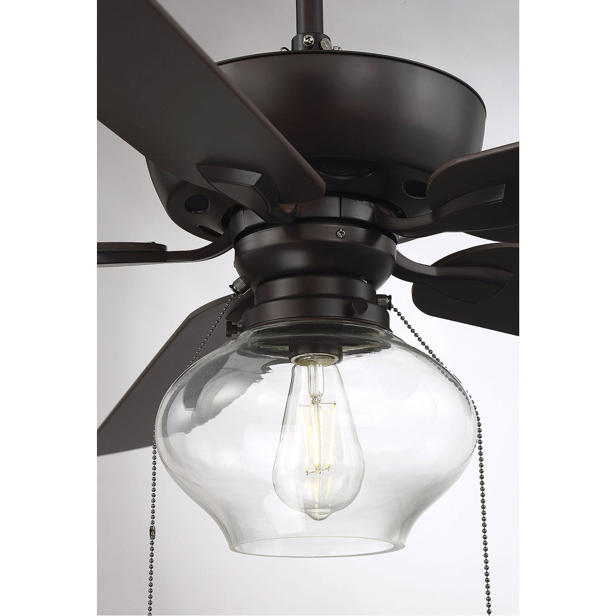 Meridian Lite Trends 52" 1-Light Ceiling Fan in Oil Rubbed Bronze M2009ORB