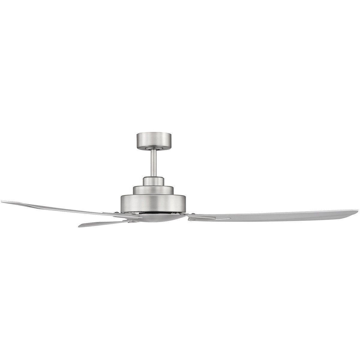 Meridian Lite Trends 58" Ceiling Fan in Brushed Nickel M2010BN