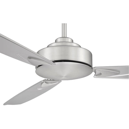 Meridian Lite Trends 58" Ceiling Fan in Brushed Nickel M2010BN