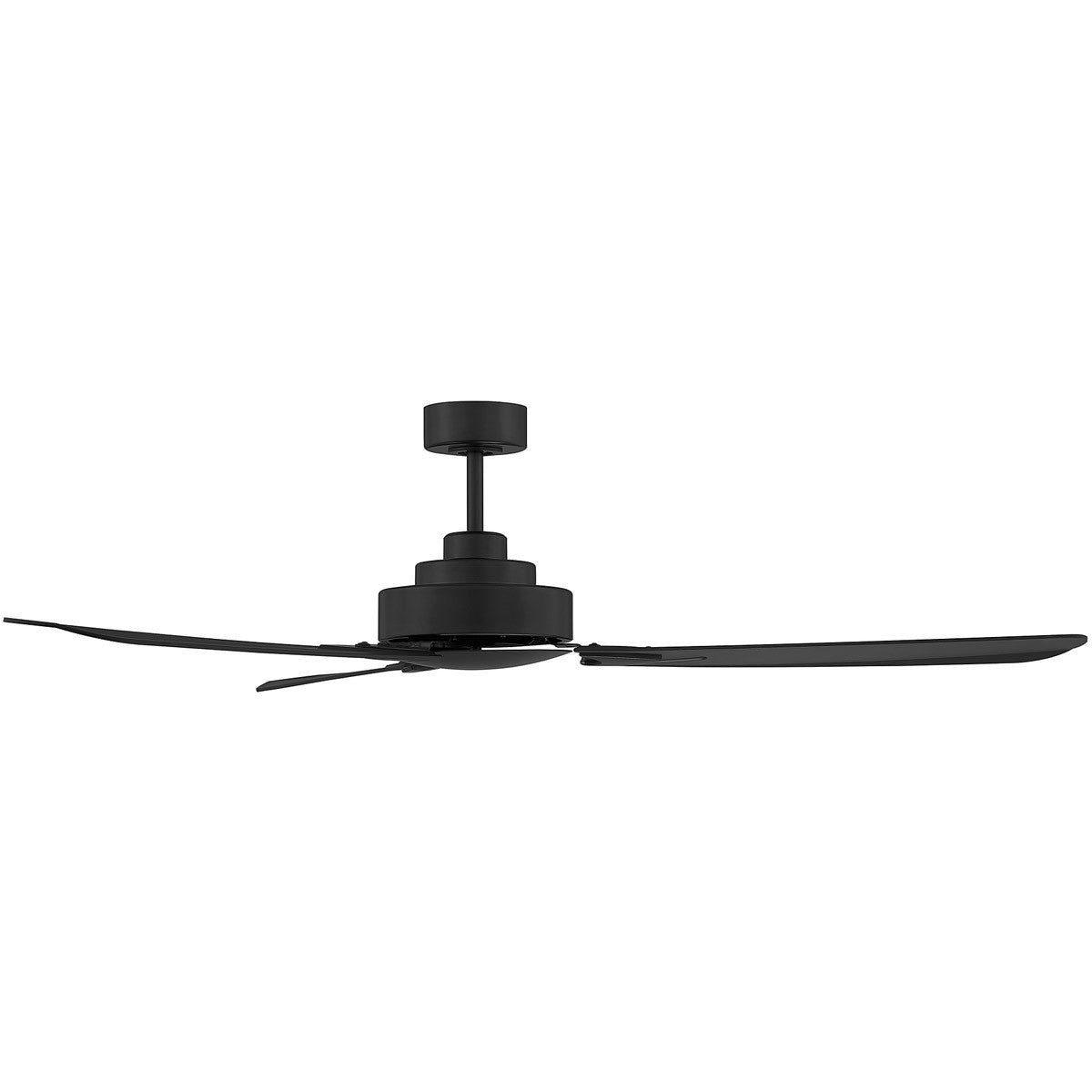 Meridian Lite Trends 58" Ceiling Fan in Matte Black M2010MBK