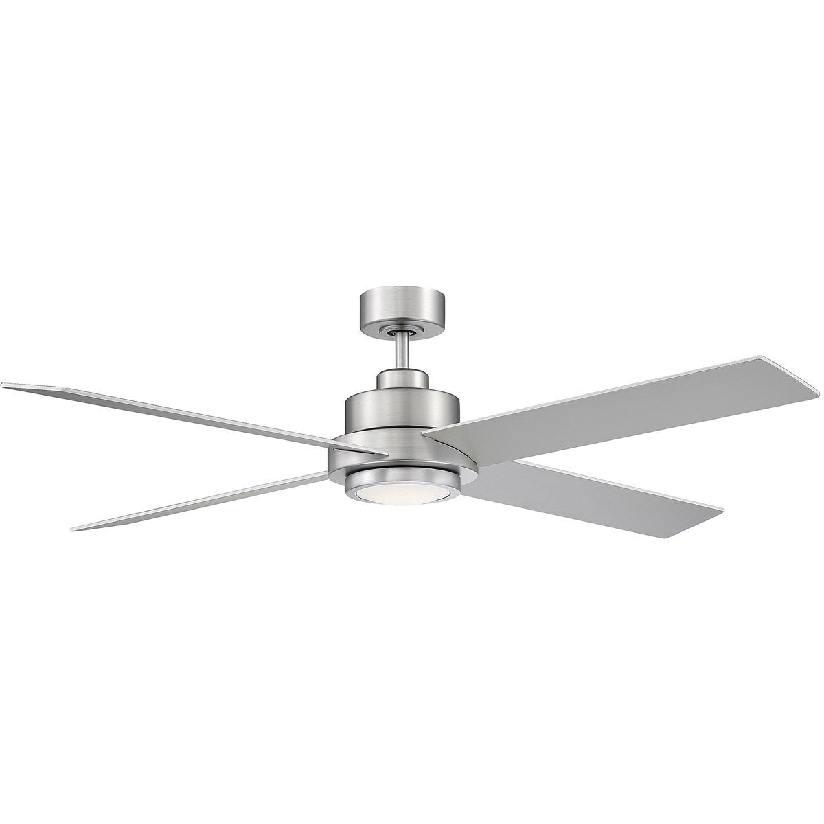 Meridian Lite Trends 56" LED Ceiling Fan in Brushed Nickel M2011BNRV