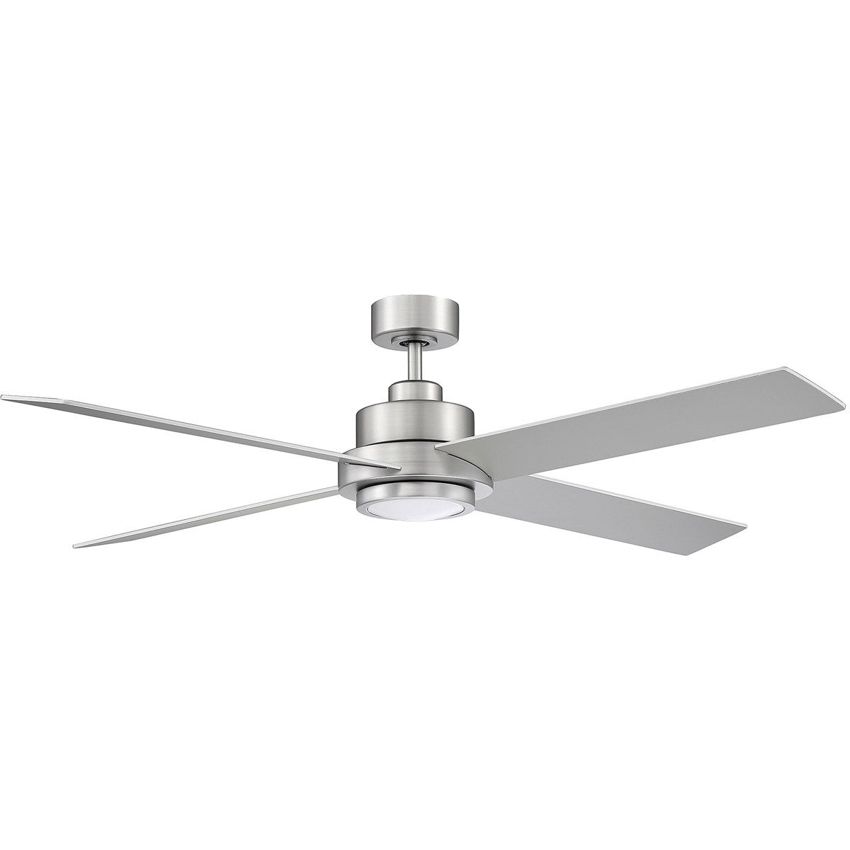 Meridian 56" LED Ceiling Fan in Brushed Nickel M2011BNRV