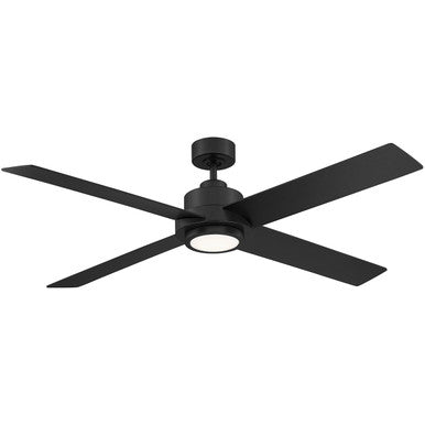 Meridian Lite Trends 56" LED Ceiling Fan in Matte Black M2011MBKRV