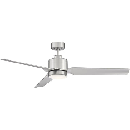 Meridian Lite Trends 52" LED Ceiling Fan in Brushed Nickel M2012BN