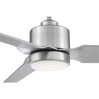 Meridian Lite Trends 52" LED Ceiling Fan in Brushed Nickel M2012BN