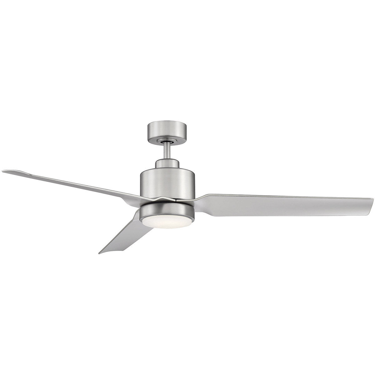 Meridian 52" LED Ceiling Fan in Brushed Nickel M2012BN