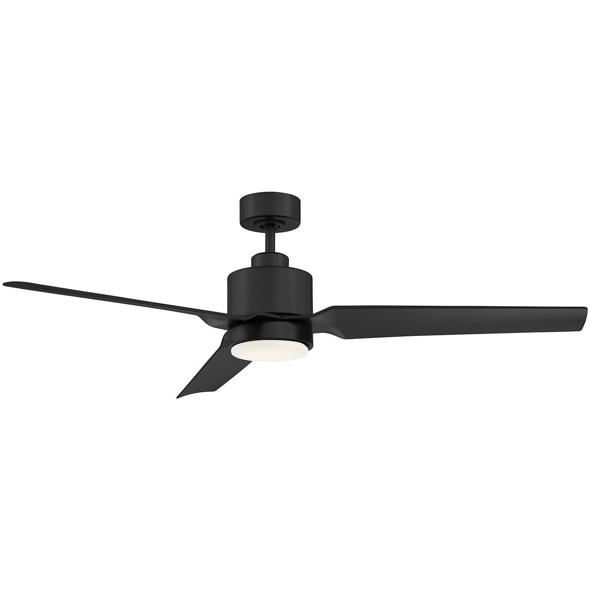 Meridian Lite Trends 52" LED Ceiling Fan in Matte Black M2012MBK