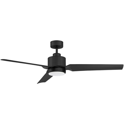 Meridian Lite Trends 52" LED Ceiling Fan in Matte Black M2012MBK