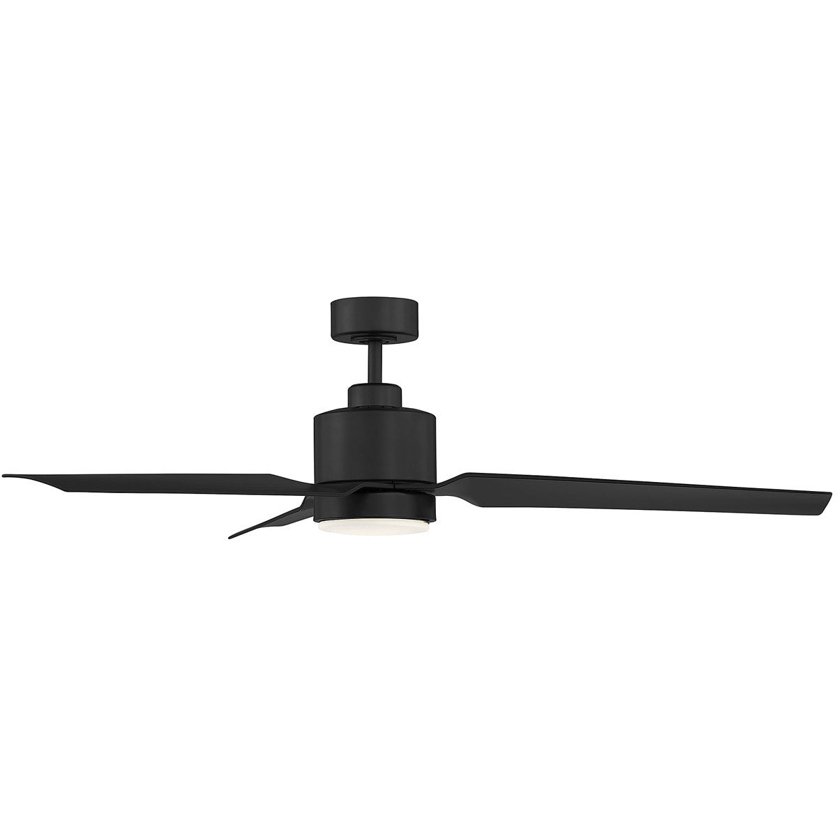 Meridian Lite Trends 52" LED Ceiling Fan in Matte Black M2012MBK