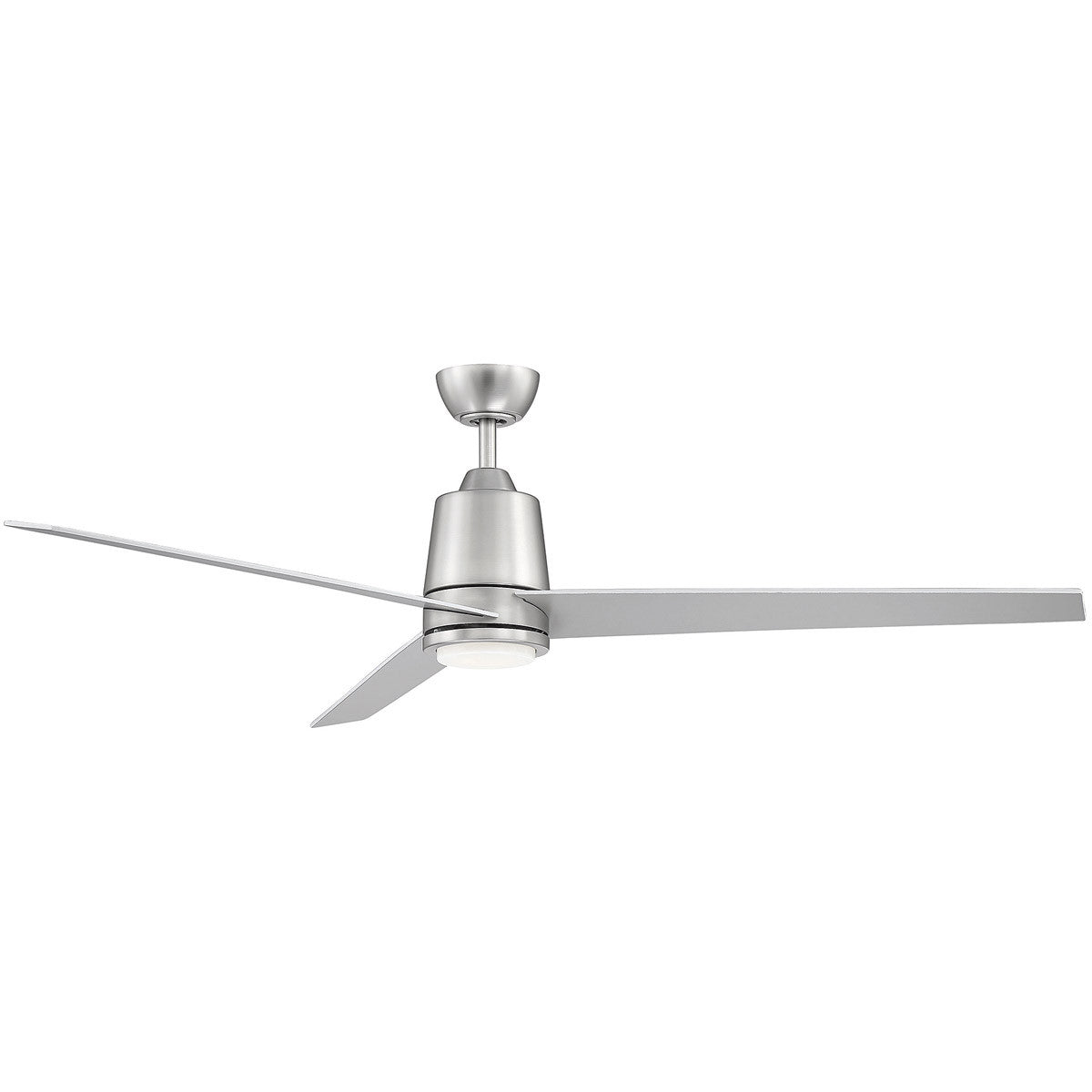 Meridian Lite Trends 56" LED Ceiling Fan in Brushed Nickel M2013BNRV