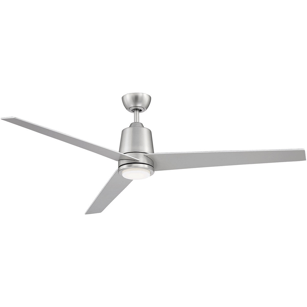 Meridian 56" LED Ceiling Fan in Brushed Nickel M2013BNRV