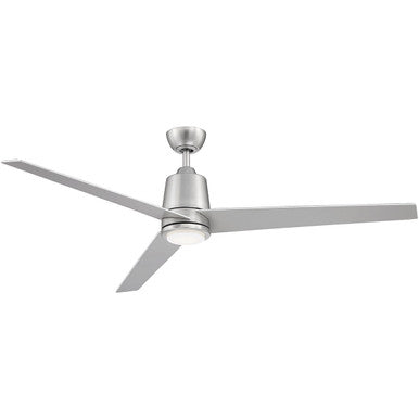 Meridian Lite Trends 56" LED Ceiling Fan in Brushed Nickel M2013BNRV