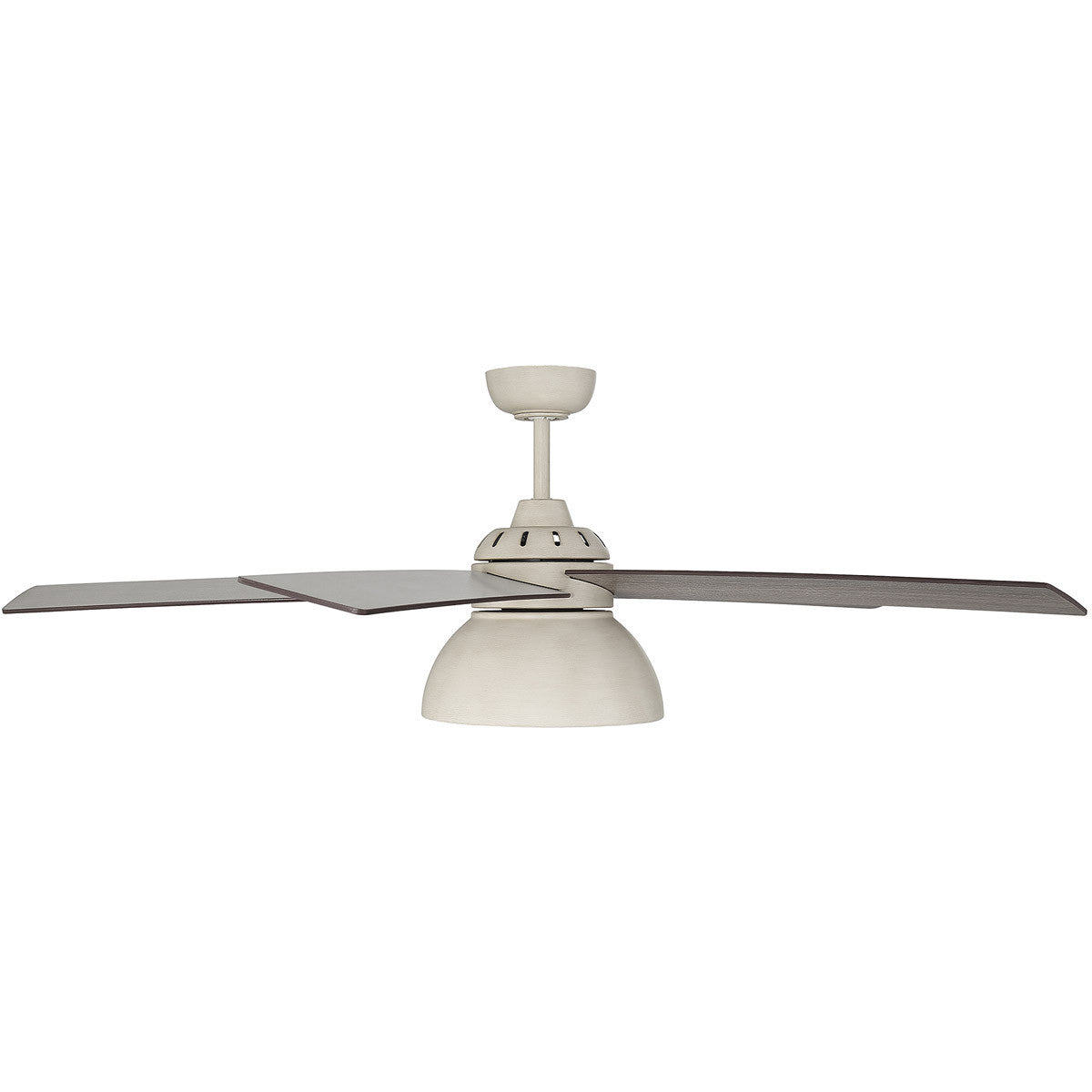 Meridian Lite Trends 52" LED Ceiling Fan in Distressed White M2014DWH