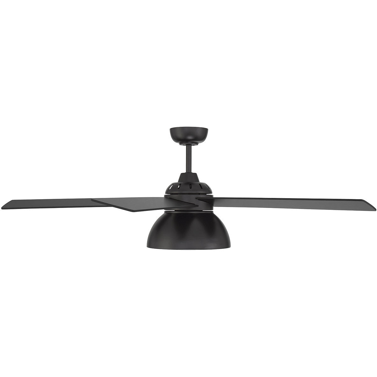 Meridian Lite Trends 52" LED Ceiling Fan in Matte Black M2014MBK