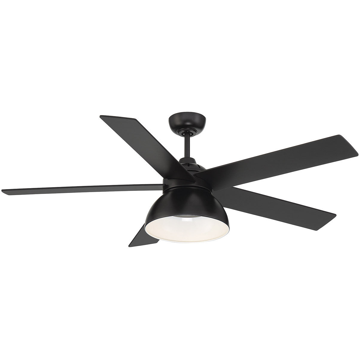 Meridian Lite Trends 52" LED Ceiling Fan in Matte Black M2014MBK