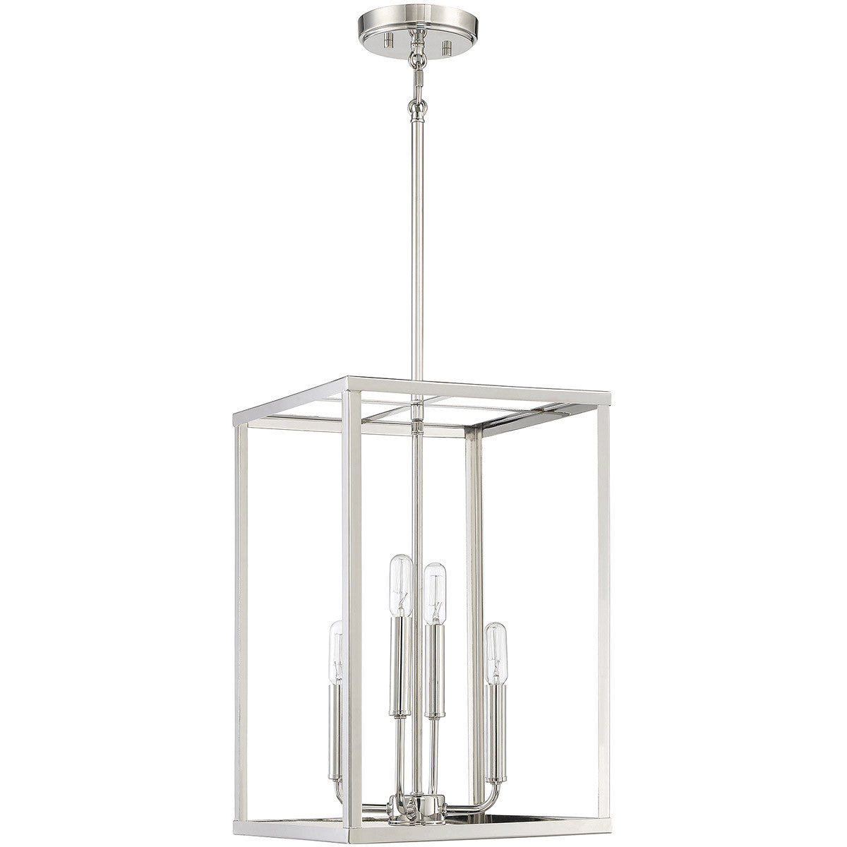 Meridian 4-Light Pendant in Polished Nickel M30008PN