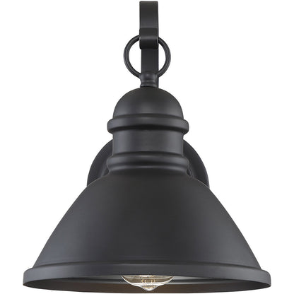 Meridian Lite Trends 1-Light Outdoor Wall Lantern in Matte Black M50016BK