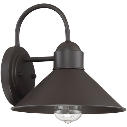 Meridian Lite Trends 1-Light Outdoor Wall Lantern in Oil Rubbed Bronze M50018ORB