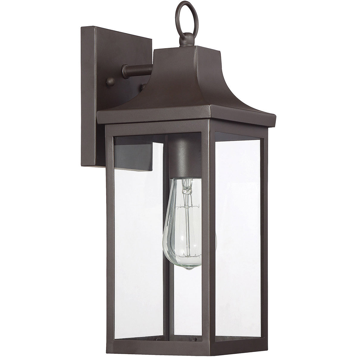 Meridian Lite Trends 1-Light Outdoor Wall Lantern in Oil Rubbed Bronze M50024ORB