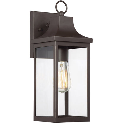 Meridian Lite Trends 1-Light Outdoor Wall Lantern in Oil Rubbed Bronze M50024ORB