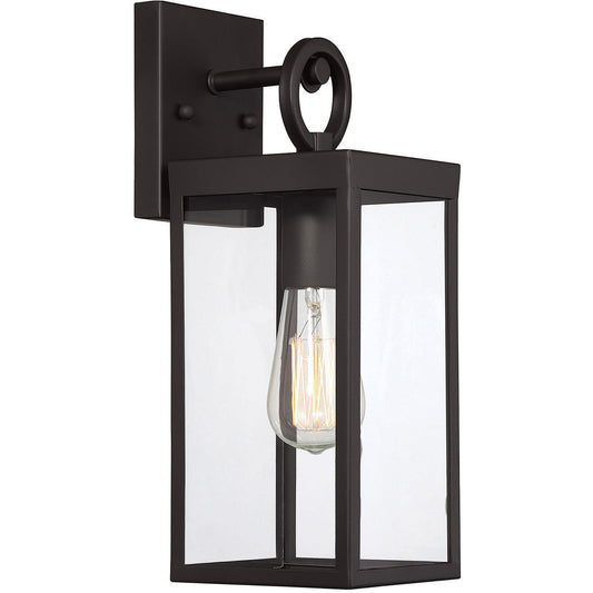 Meridian 1-Light Outdoor Wall Lantern in Oil Rubbed Bronze M50026ORB