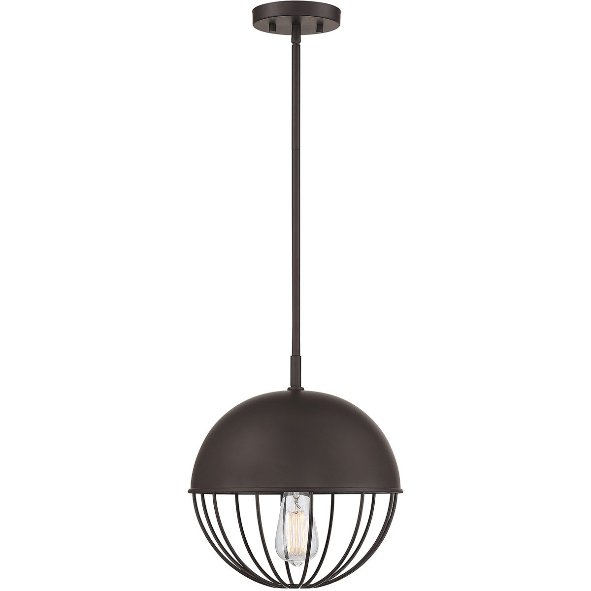 Meridian Lite Trends 1-Light Outdoor Hanging Lantern in Oil Rubbed Bronze M50039ORB