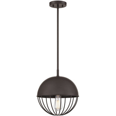 Meridian Lite Trends 1-Light Outdoor Hanging Lantern in Oil Rubbed Bronze M50039ORB